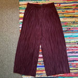 Micro Pleated Culottes